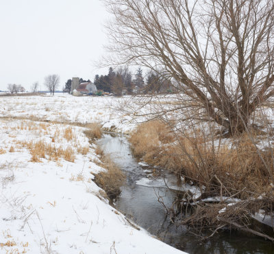 Little Rock Creek and Barn 