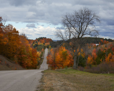 Clouds over Novotny Road 