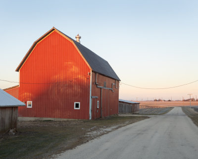 Daybreak along Story Road 