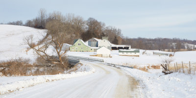 Weber Farm in January 