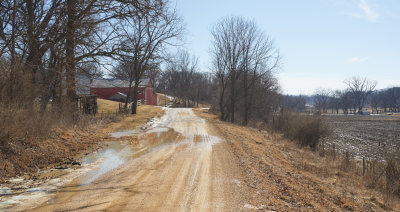 Late Winter at Skunk Hollow Road 