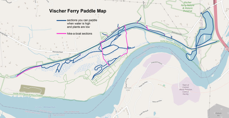 Vischer Ferry Paddle Map as of 11-09.jpg