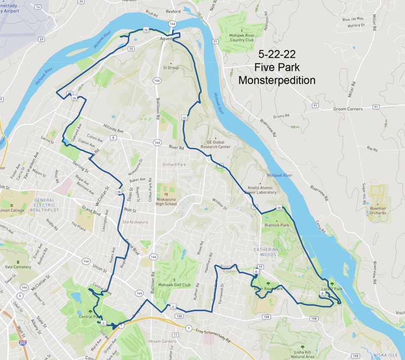 Five Park Tour