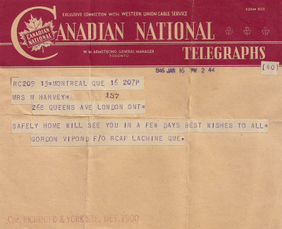 1946-01-16 Telegraph from Gordon to Grammy MLR2020.jpg