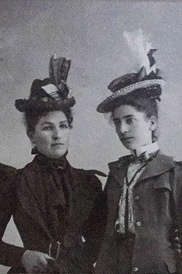 Mary Currie and Margaret Wright Chamberlain (Mary was friend who lived near Owen Sound) MLR2020.jpg