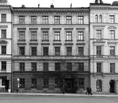  Black & White Stockholmsbyggnader del 7