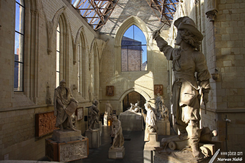 Angers - Abbatiale Toussaint (Galerie David dAngers)