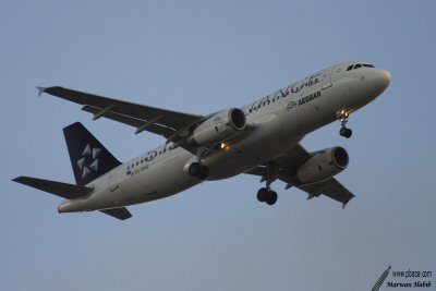 Airbus A320 Aegean Star Alliance