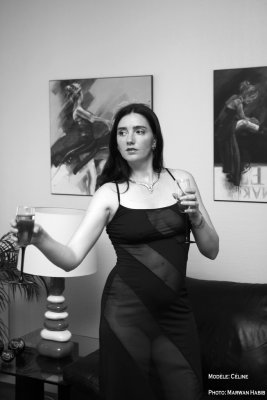 Céline - Glass of Champagne / Verre de Champagne