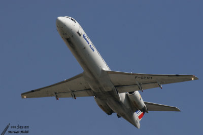 Fokker F100 Air France by Brit Air