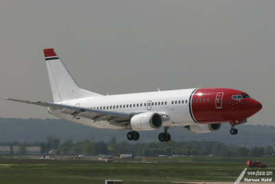 Boeing 737-300 Norwegian White Tail