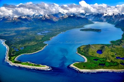 Lituya Bay, La Shaussee Spit, Anchorage Cove, The Paps, Cenotaph Island, Fish Lake, Solomon Railroad, Gilbert Inlet 
