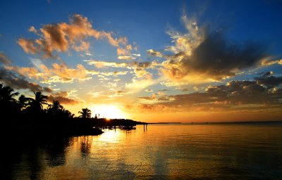 Sunset at Marker 88 on Islamorada, Florida Keys, Florida 900 