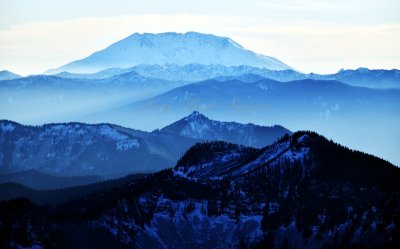 Mt St Helens National Volcanic Monument, Cascade Mountains, Washington 302 