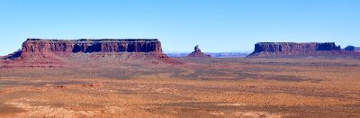 Eagle Mesa, Big Indian, Sentinel Mesa, Monument Valley, Navajo Nation, Utah 836