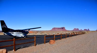 Kodiak Quest at Monument Valley airport, Eagle Mesa, Brigham Tomb, King on his Throne, Stagecoach, Bear and Rabbit, Castle Rock,