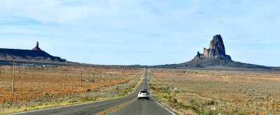 US 163 Scenic to Monument Valley, Owl Rock and Agathla Peak, Kayenta, Arizona 197