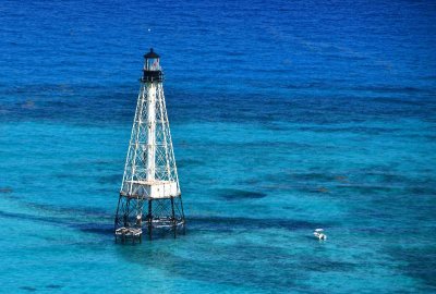Alligator Reef Lighthouse from Legend Cub, Alligator Reef, Islamorada, Florida Keys, Florida 501 