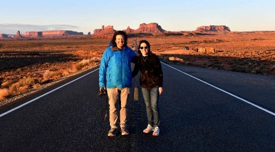 Garrett and Llesa at Forrest Gump's Viewpoint to Monument Valley, Utah 204