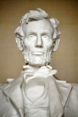 Abraham Lincoln, Lincoln Memorial, Washington DC USA 728 