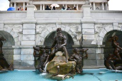 Water Fountain at Jefferson Building, Library of Congress, Washington DC 298 