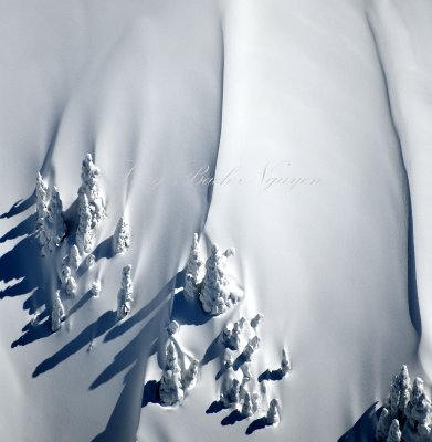 Landscape on Queest-Alb Glacier, Three Fingers, Cascade Mountains, Washington 463 