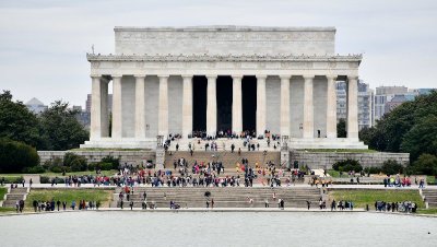 The Lincoln Memorial with Reflecting Pool, Washington DC 635