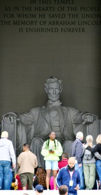 Lincoln Memorial, Washington District of Columbia 674