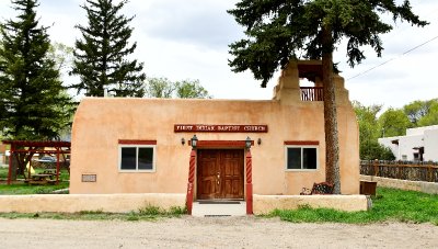 First Indian Baptist Church, Taos, New Mexico 076a 