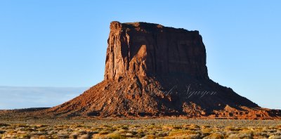 Mitchell Butte, Monument Valley, Navajo Tribal Park, Navajo Nation, Arizona 312 