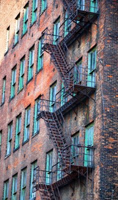 fire escape ladders, Cincinnati, Ohio 212 