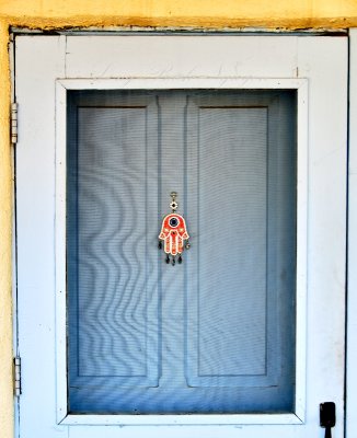 Hamsa Door Ornament, Taos, New Mexico 300 