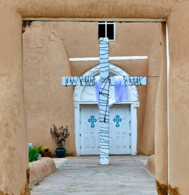 San Francisco de Asis Crosses, Ranchos De Taos, New Mexico 327  