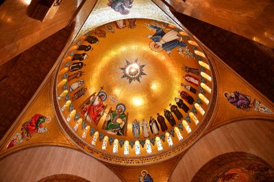 The Trinity Dome Mosaic, Basilica of the National Shrine of the Immaculate Conception, Capital Hill, Washington DC 094