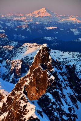 Chimney Rock, Glacier Peak, Cascade Mountains, Washington 498 