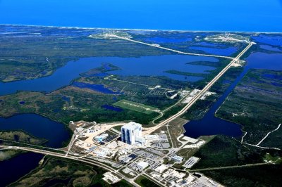 NASA's John F Kennedy Space Center, Launch Complex 39 National Historical Site, Vehicle Assembly Building, Titusville, Florida 