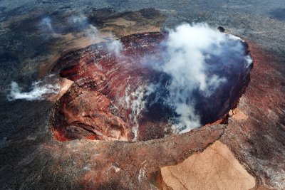 Pu‘u ‘Ō‘ō. crater, Hawaii Volcanoes National Park, Hawaii,  669 