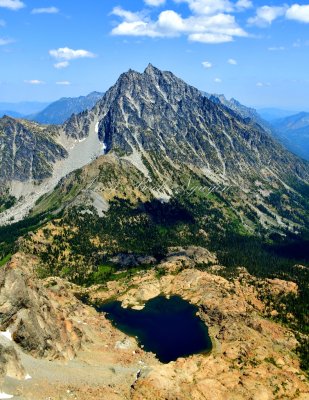 Mount Stuart, Ingalls Lake, Stuart Range, Alpine Lake Wilderness, Washington 756 