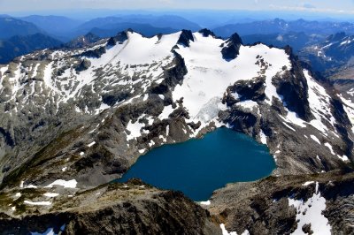 Mount Hinman, Hinman Glacier, Hinman Lake, Mount Rainier, Cascade Mountains, Washington 899  