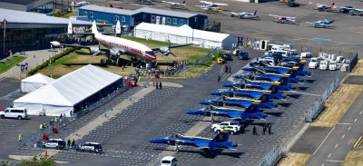 Blue Angels at Museum of Flight, Boeing Field, King County International Airport, Seattle, Washington 485