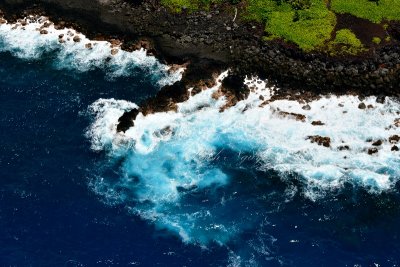 Blue Water at Pohoiki beach, Big Island of Hawaii 1178