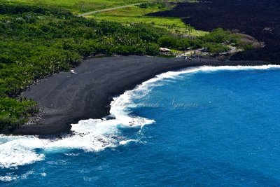 Black Sand Beach, Uncle Hale's House, Isaac Hale Beach Park, Kapoho-Kalapana Road, Pohoiki, Big Island of Hawaii 1179 