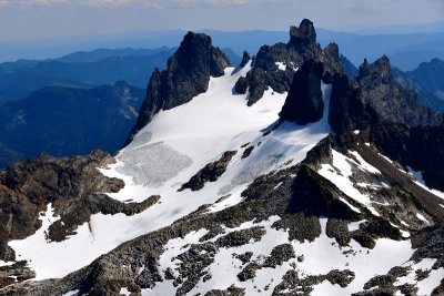 Overcoat Peak and Glacier, Chimney Rock, Cascade Mountains, Washington 1221 