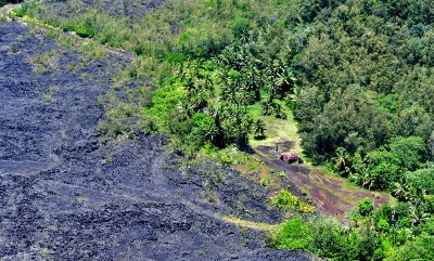 Kapoho Zairyumin Kai Japanese Cemetery, 1960 Lava Flow, Kapoho, Big Island of Hawaii 1286 