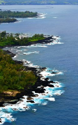 Leieiwi Point, Lehia Beach Park, Richardson Ocean Park, Hale Kahakai Assn, Mahikea Island, Hilo Yacht Club, Onekahakaha Beach  