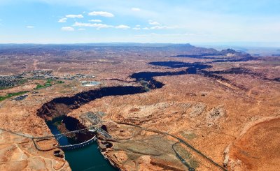 Glen Canyon Dam, Lake Powell, Colorado River, Horseshoe Bend, Page, Navajo Nation, Arizona 370