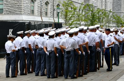 United States Military Academy, Acceptance Day 2019, Last Minute Details, West Point, New York 379