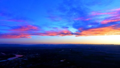 Sunset over Great Falls, Montana 606 