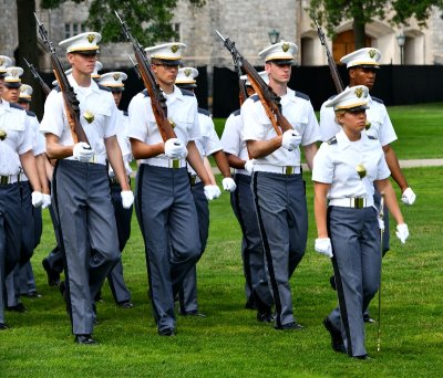 United States Military Academy, Cadets from the Class of 2023 on The Plain, West Point, New York 440a