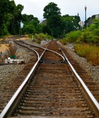 Endless railroad tracks, Newburgh, New York 176 